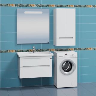 Тумба под раковину СанТа Лондон 224037 80см белый